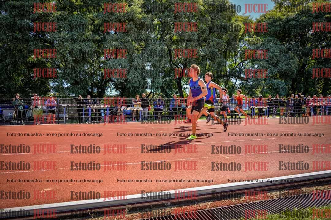 Fotos de los 100 m de varones