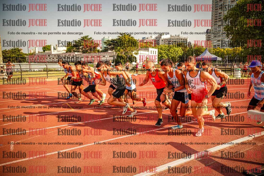 Fotos de los 1500 m llanos de varones