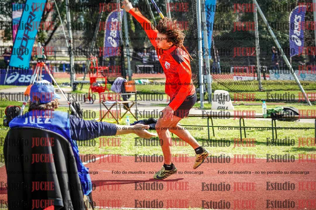 Fotos del lanzamiento de jabalina de varones - decatlón 9