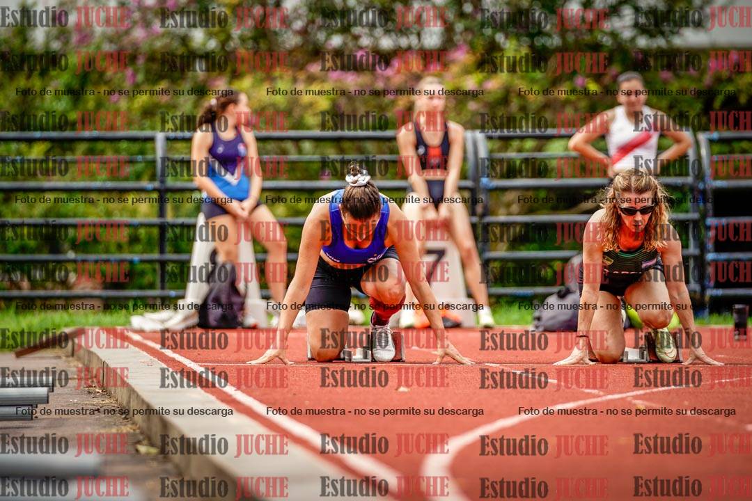 Fotos de los 100 m llanos de mujeres - FINAL