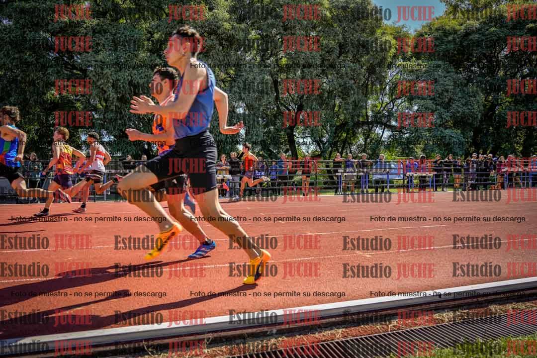 Fotos de los 100 m de varones