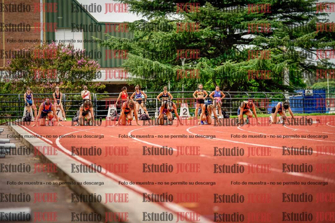 Fotos de los 100 m llanos de mujeres - FINAL
