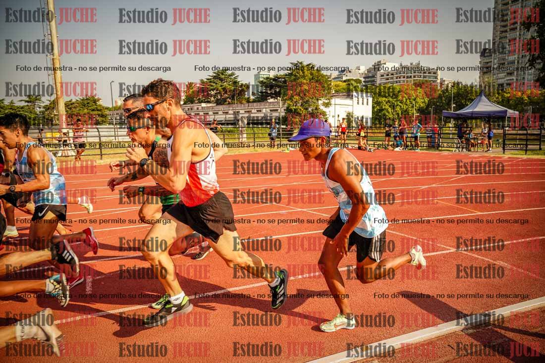 Fotos de los 1500 m llanos de varones