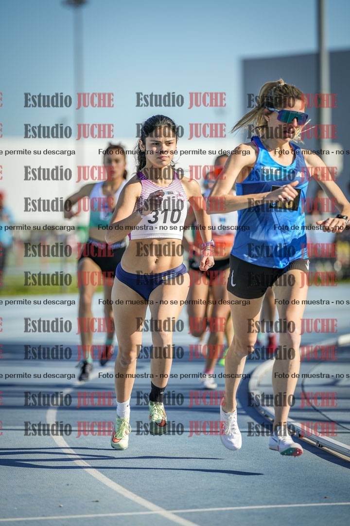 Fotos de los 1500 m de mujeres