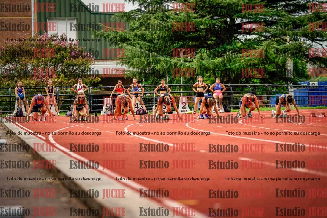 Fotos de los 100 m llanos de mujeres - FINAL