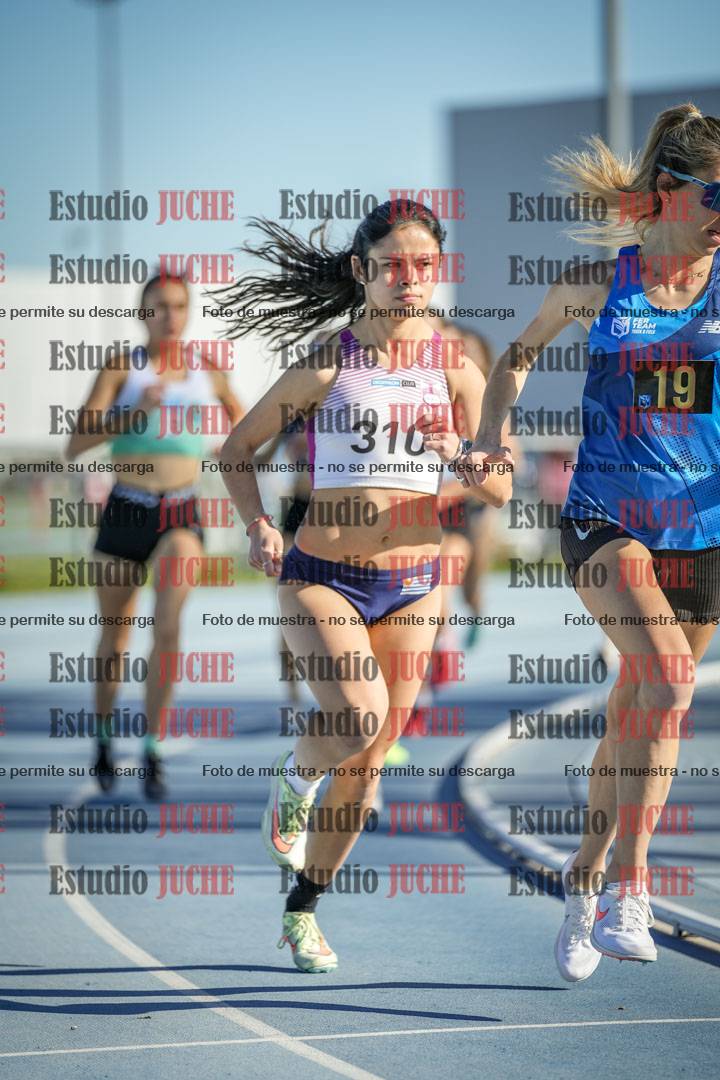 Fotos de los 1500 m de mujeres