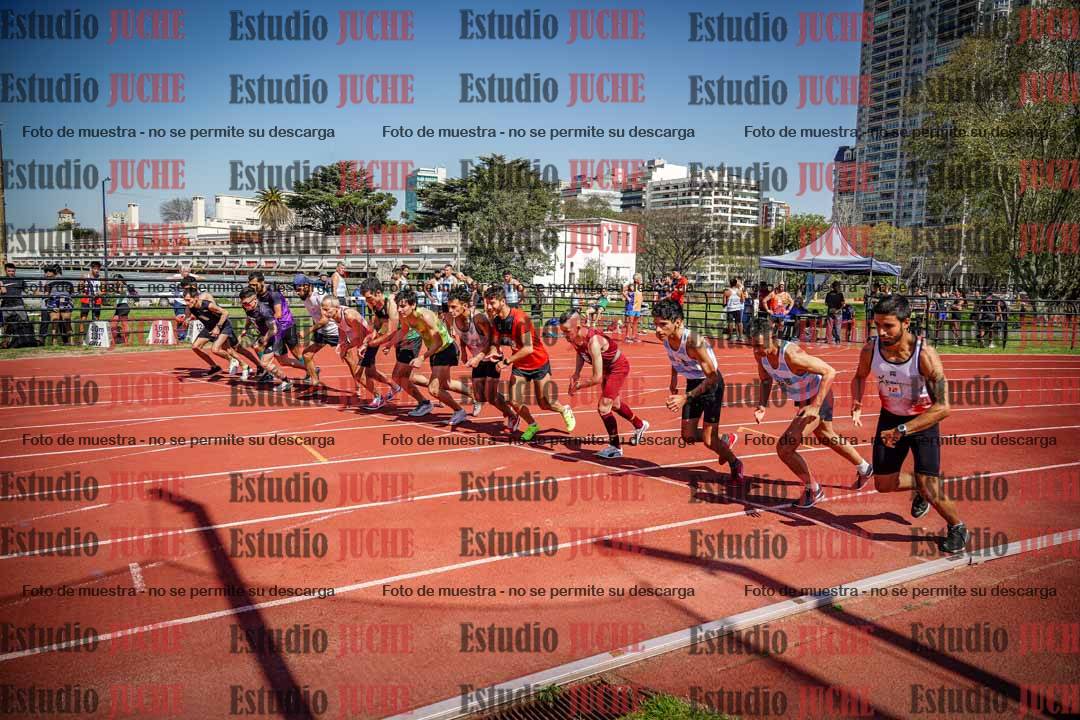 Fotos de los 1500 m llanos de varones