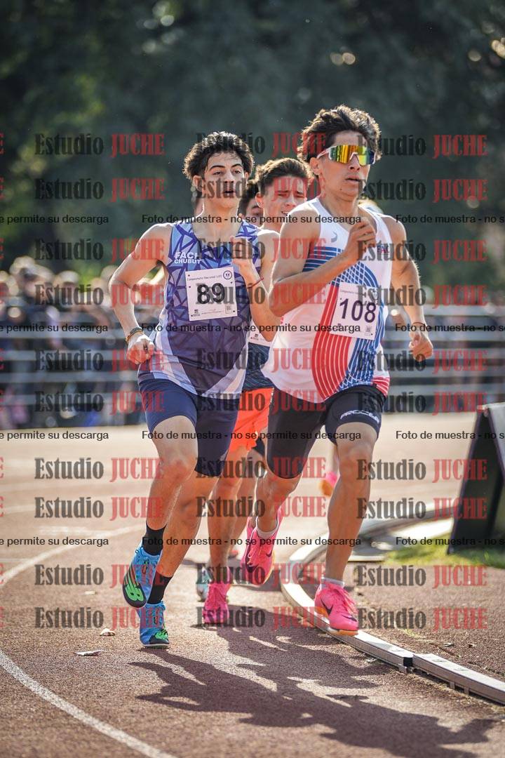 Fotos de los 800 m llanos de varones