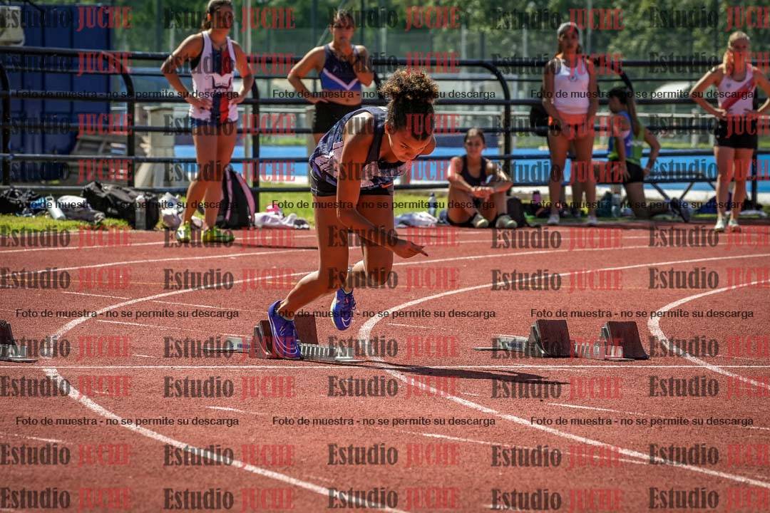 Fotos de los 100 m llanos de mujeres