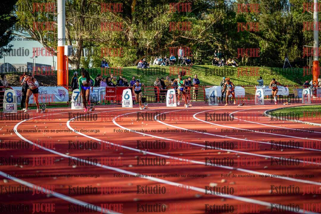 Fotos de los 200 m llanos de mujeres - hepta 4
