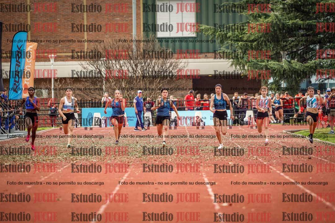 Fotos de los 100 m llanos de mujeres - FINAL