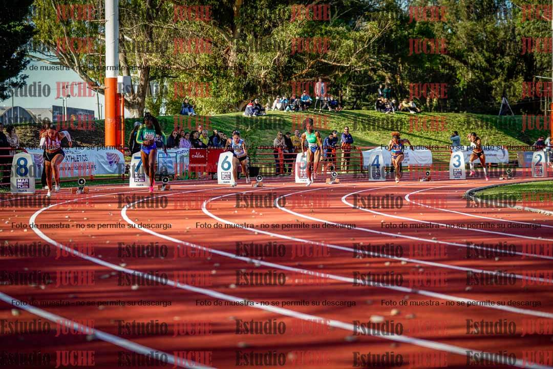 Fotos de los 200 m llanos de mujeres - hepta 4