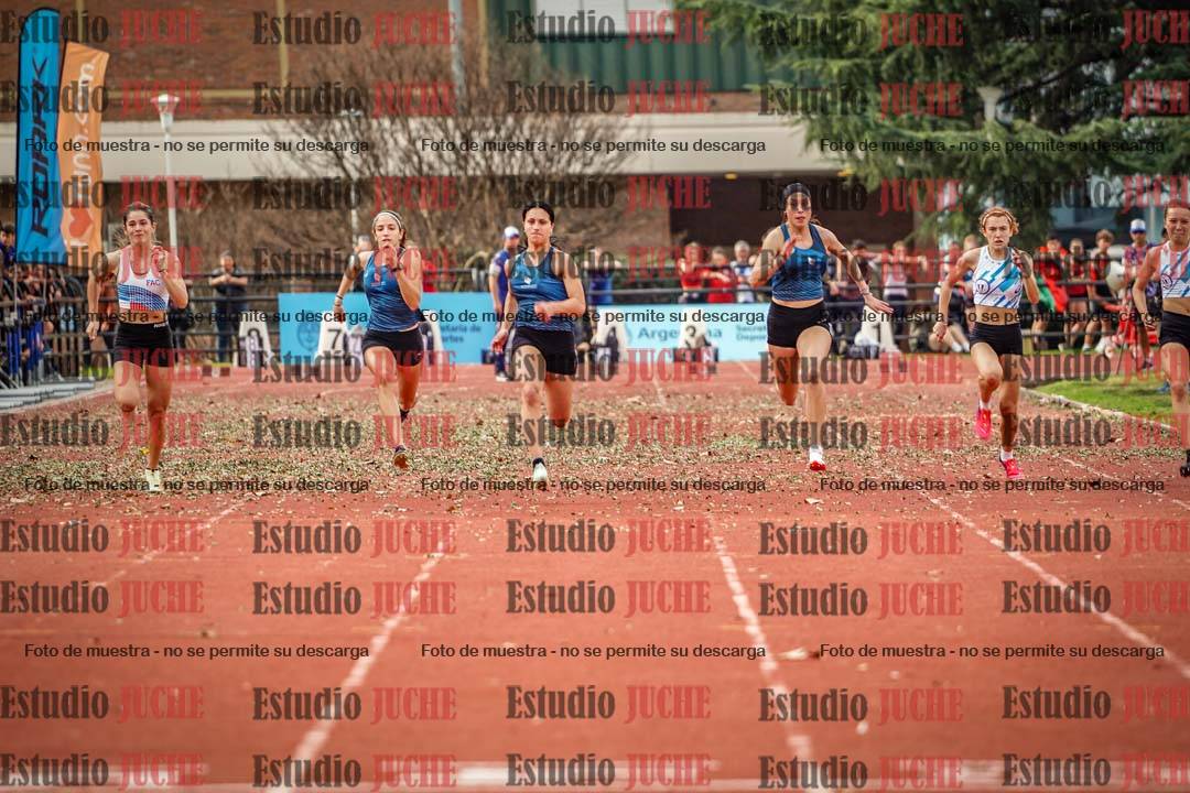 Fotos de los 100 m llanos de mujeres - FINAL