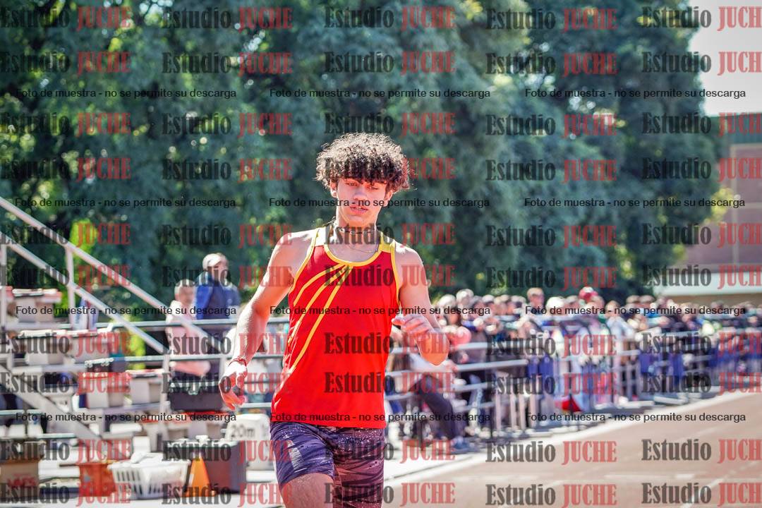 Fotos de los 100 m de varones