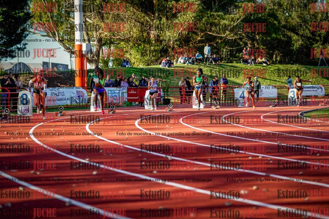 Fotos de los 200 m llanos de mujeres - hepta 4