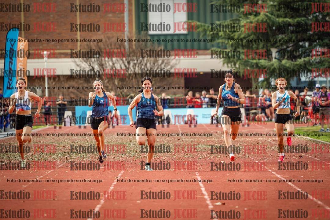 Fotos de los 100 m llanos de mujeres - FINAL