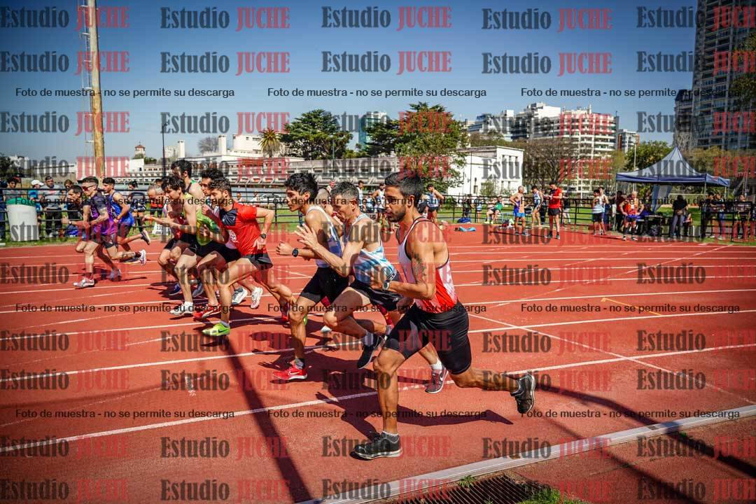 Fotos de los 1500 m llanos de varones