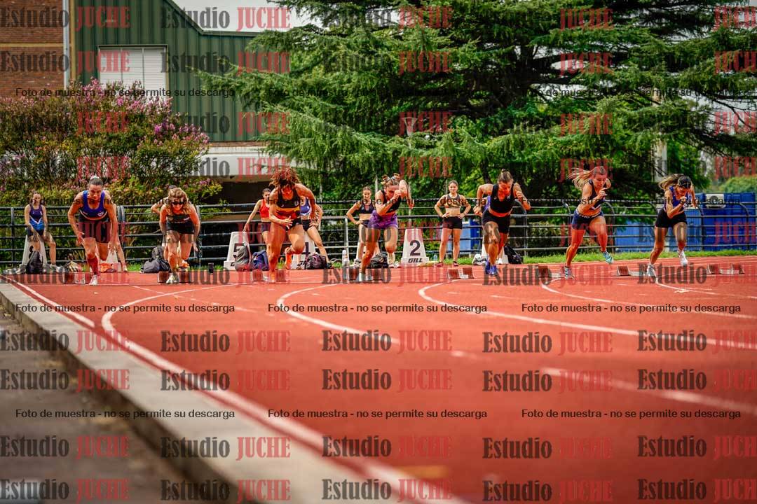 Fotos de los 100 m llanos de mujeres - FINAL