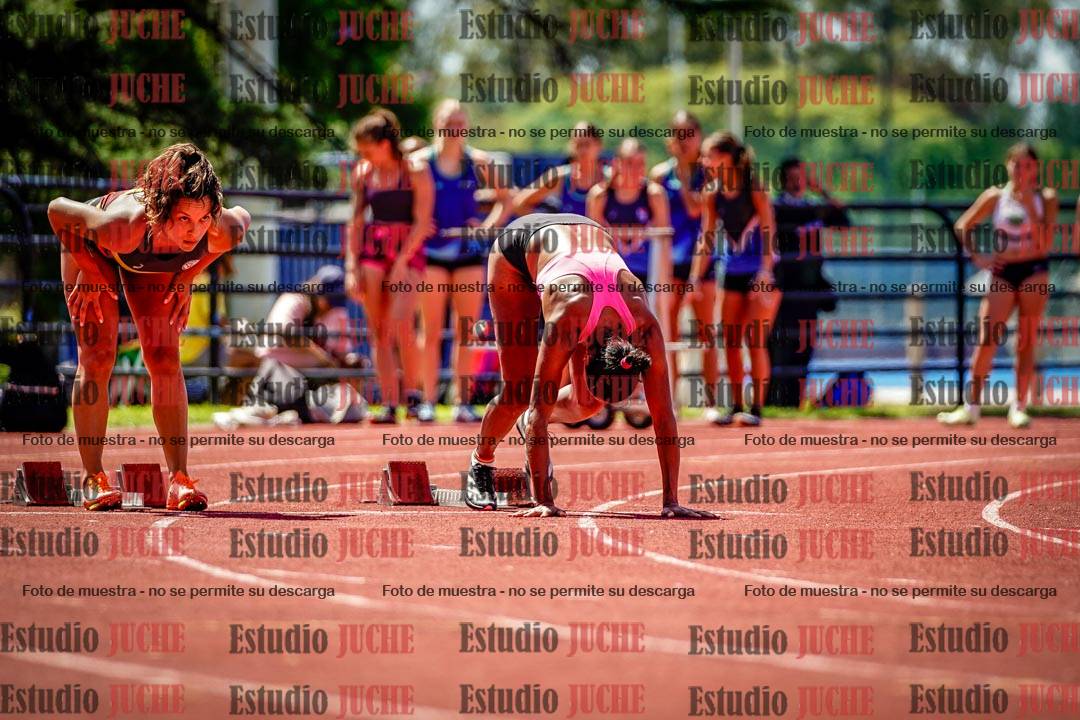 Fotos de los 100 m de mujeres