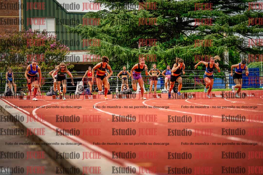 Fotos de los 100 m llanos de mujeres - FINAL