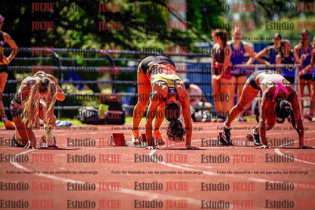 Fotos de los 100 m de mujeres