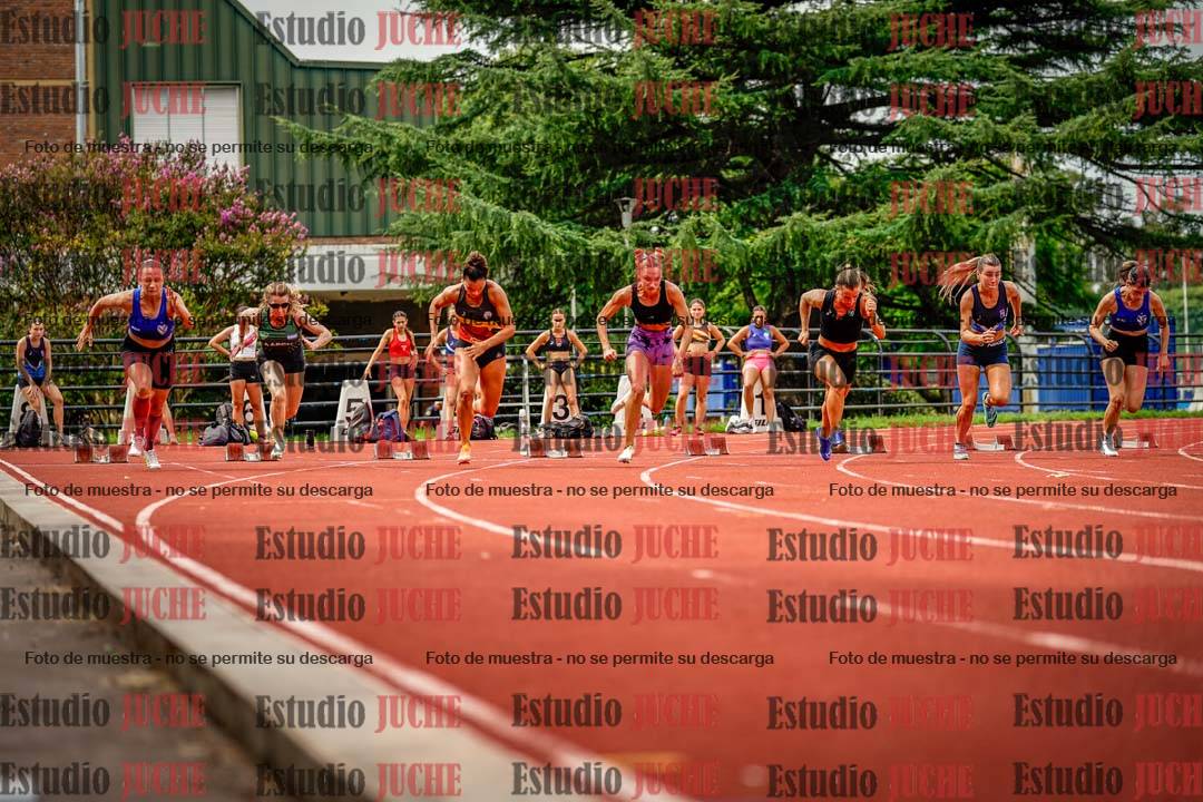 Fotos de los 100 m llanos de mujeres - FINAL