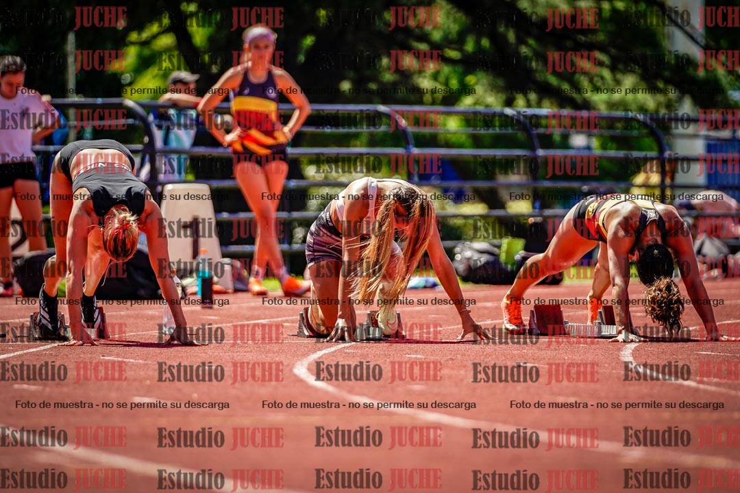 Fotos de los 100 m de mujeres