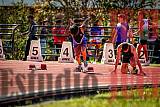 Fotos de los 100 m de varones