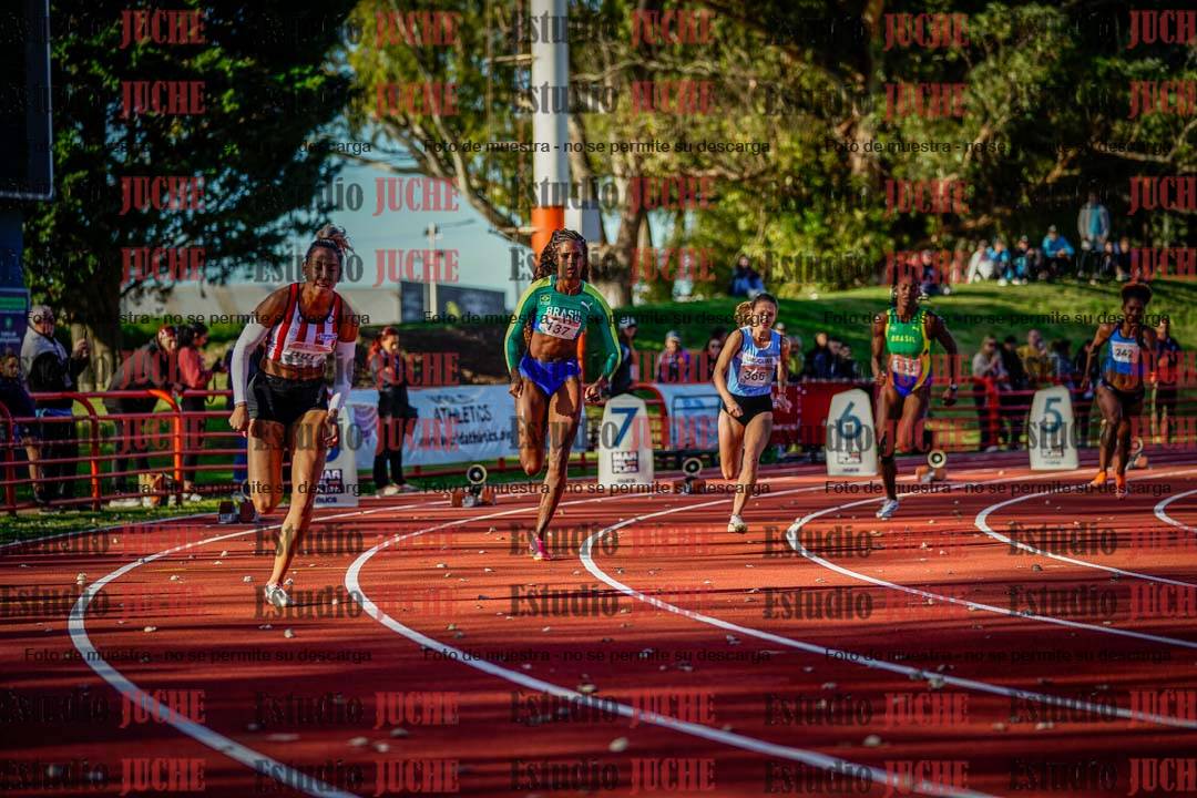 Fotos de los 200 m llanos de mujeres - hepta 4