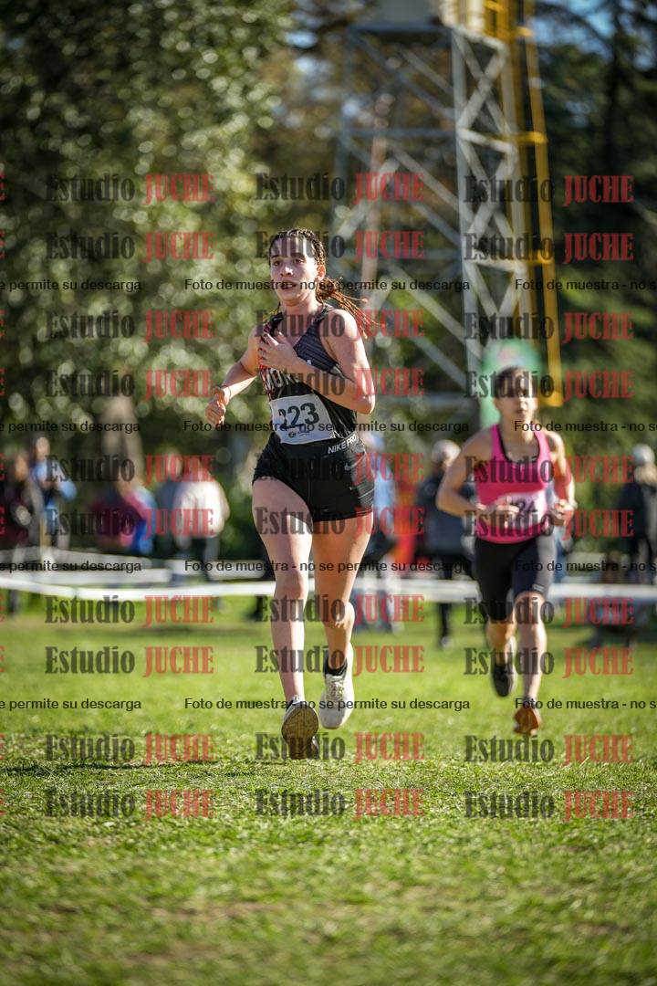 Fotos de la llegada del cross de 6000 m