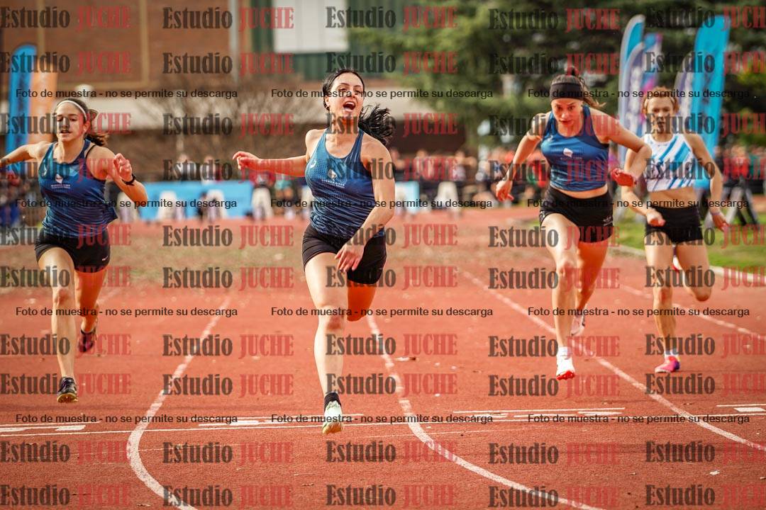 Fotos de los 100 m llanos de mujeres - FINAL