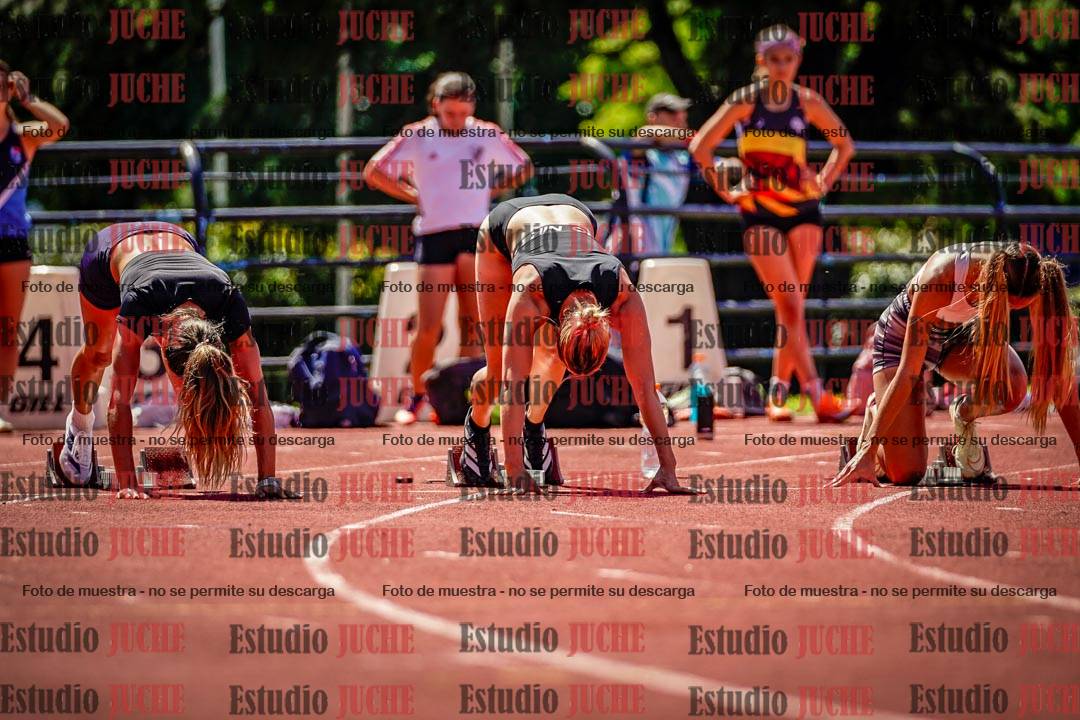 Fotos de los 100 m de mujeres