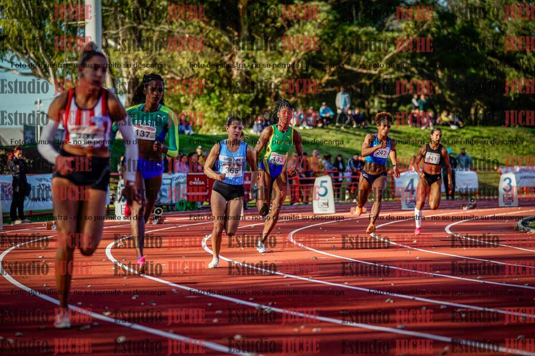 Fotos de los 200 m llanos de mujeres - hepta 4