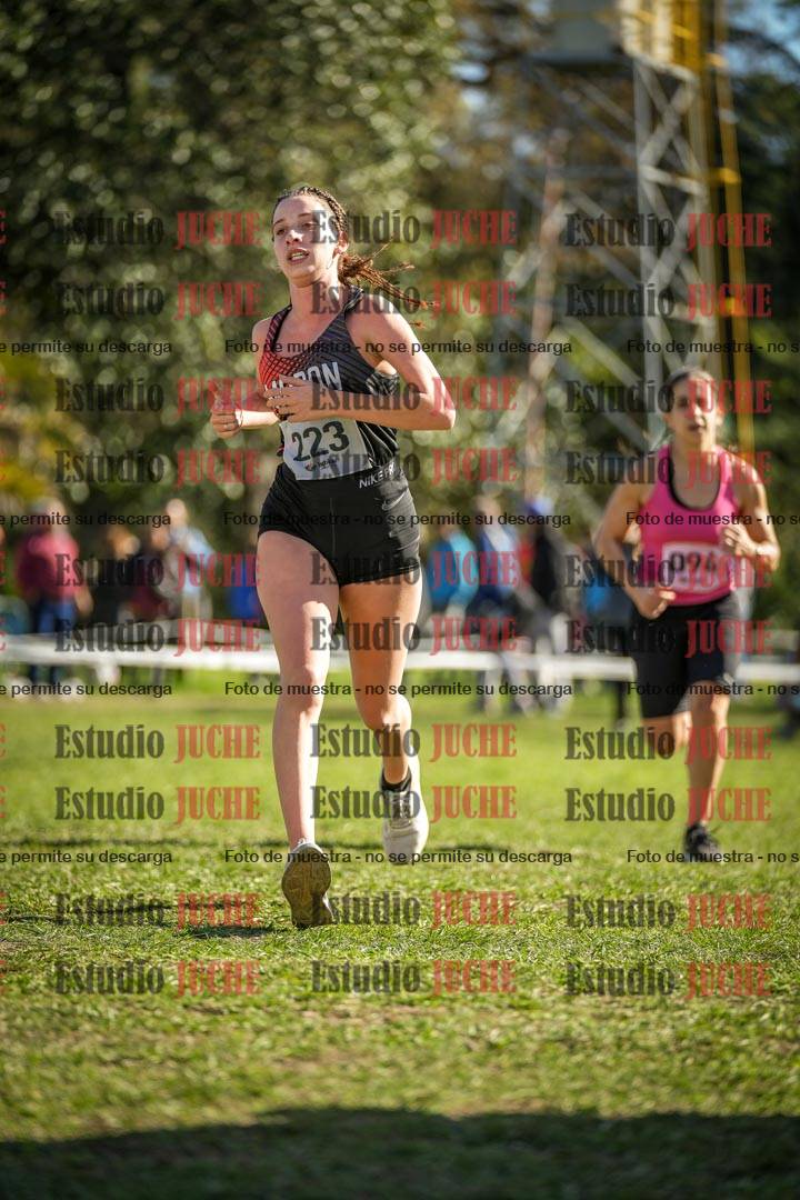 Fotos de la llegada del cross de 6000 m