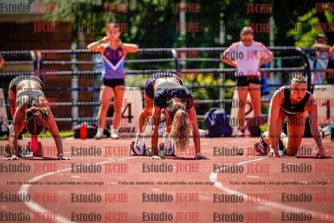 Fotos de los 100 m de mujeres