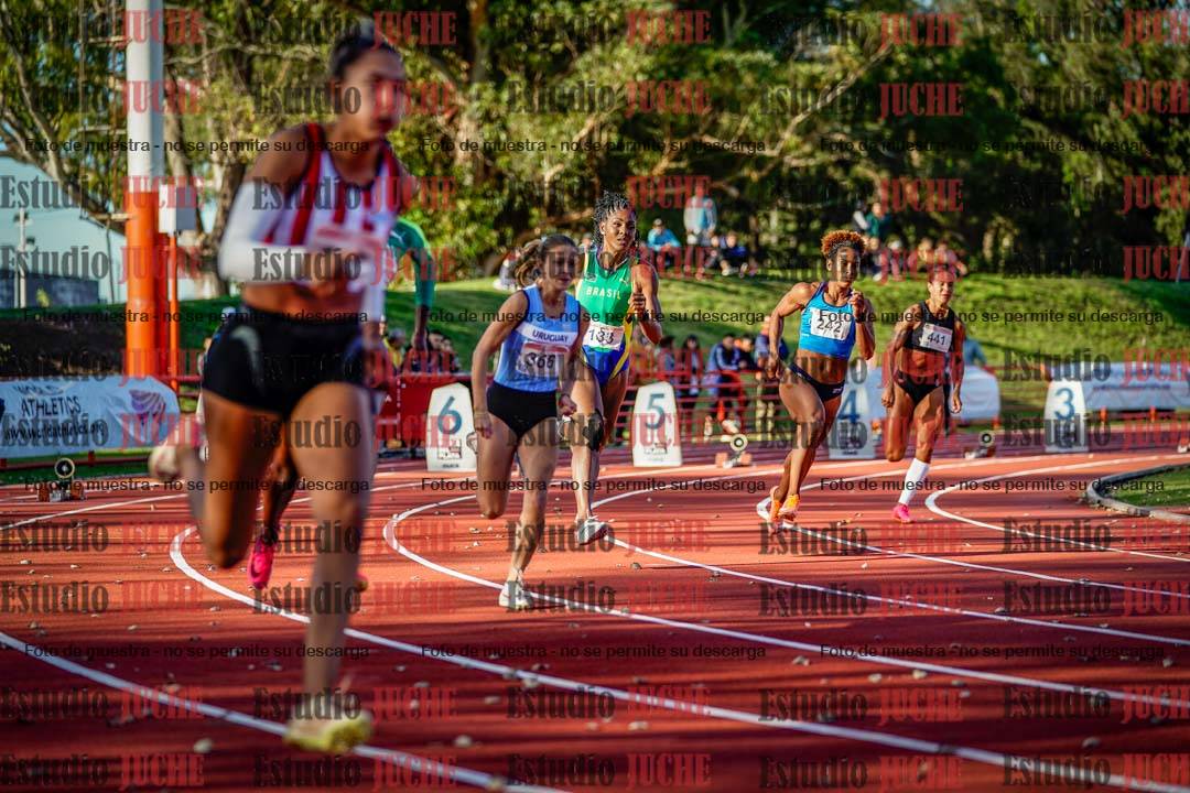 Fotos de los 200 m llanos de mujeres - hepta 4