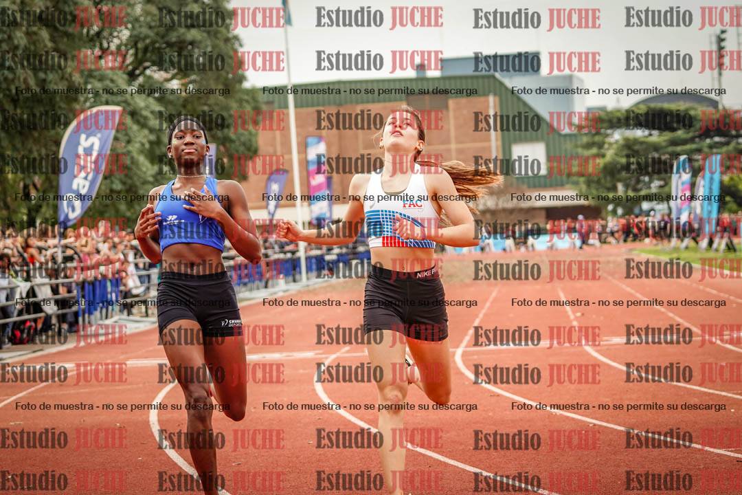 Fotos de los 100 m llanos de mujeres - FINAL