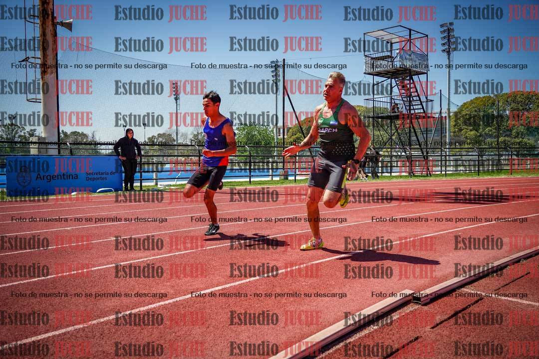 Fotos de los 200 m llanos de varones