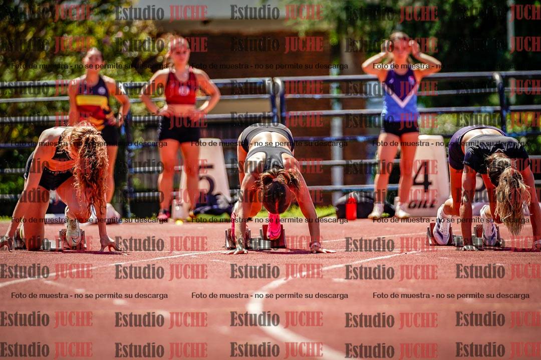 Fotos de los 100 m de mujeres