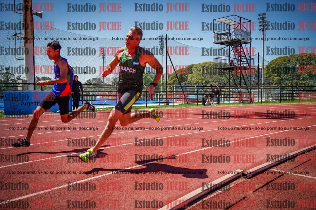 Fotos de los 200 m llanos de varones