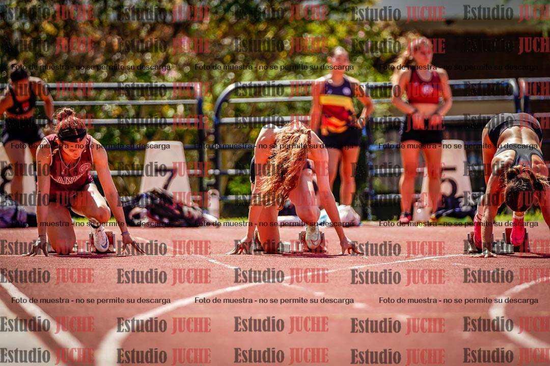 Fotos de los 100 m de mujeres