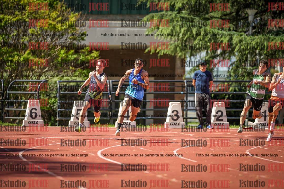 Fotos de los 200 m llanos de varones