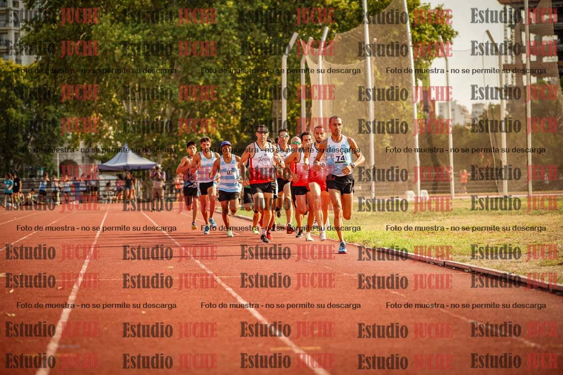 Fotos de los 1500 m llanos de varones