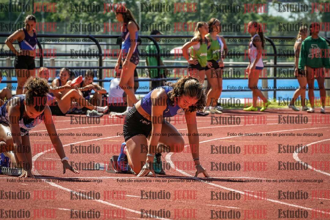Fotos de los 100 m llanos de mujeres