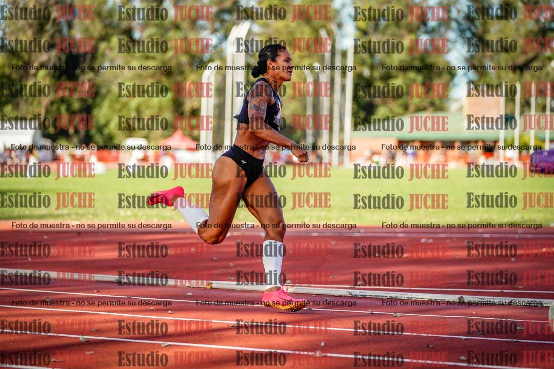 Fotos de los 200 m llanos de mujeres - hepta 4