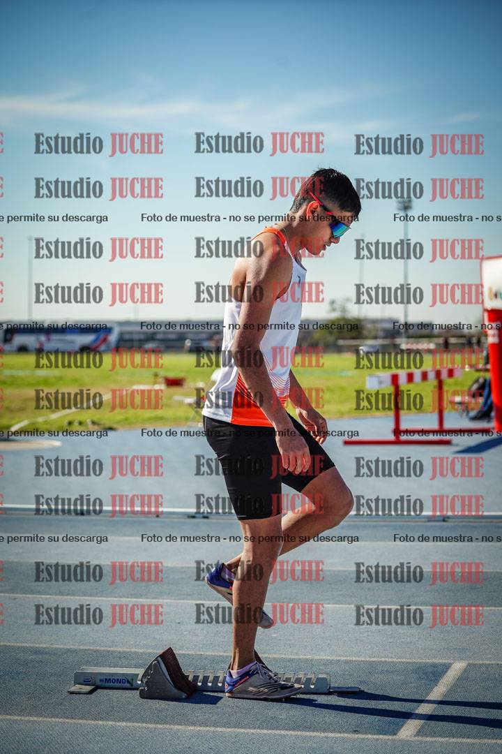 Fotos de los 400 m llanos de varones