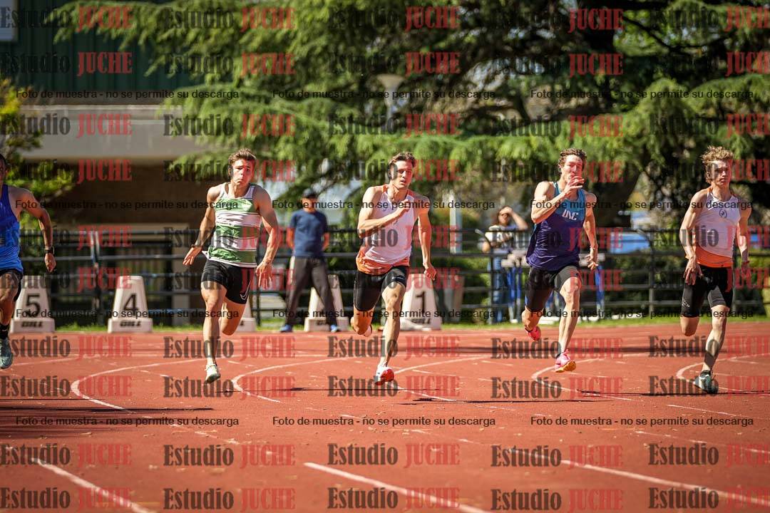 Fotos de los 200 m llanos de varones