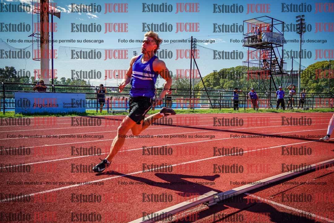 Fotos de los 200 m llanos de varones