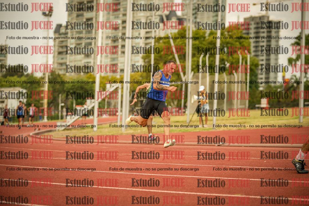 Fotos de los 200 m llanos de varones