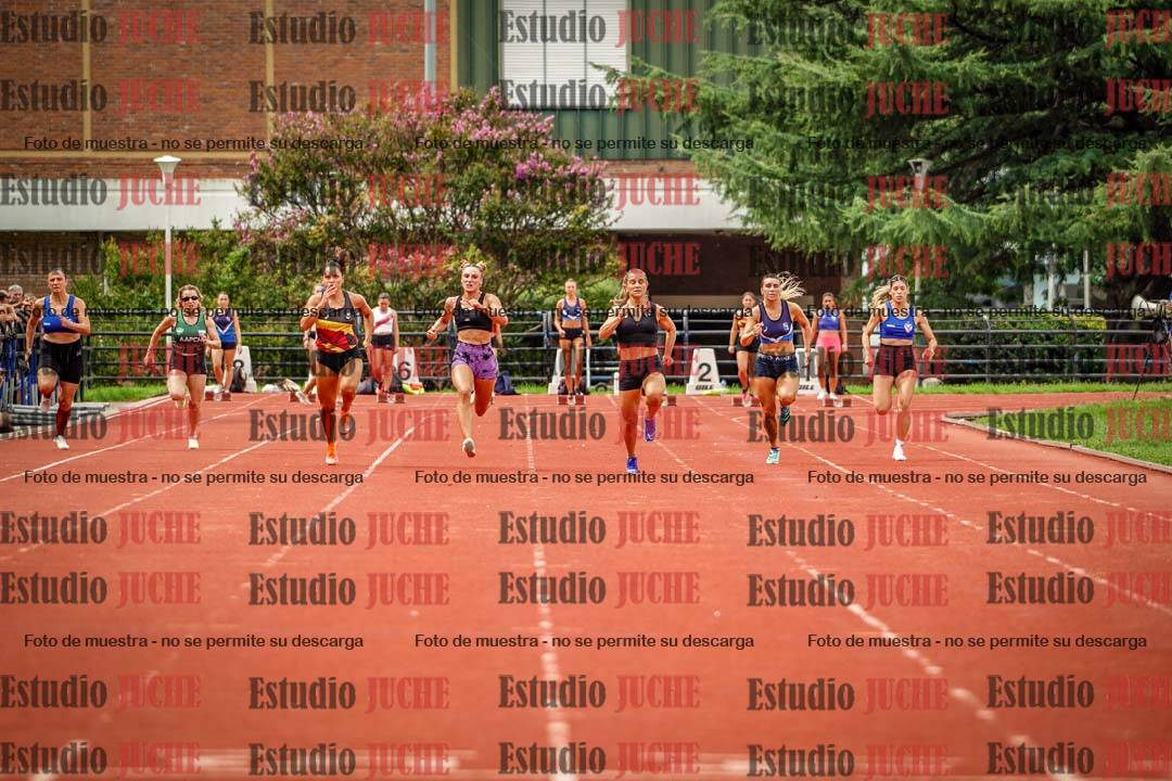 Fotos de los 100 m llanos de mujeres - FINAL